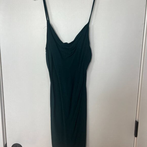 Olivaceous Emerald Green Mini Dress - Picture 2 of 5